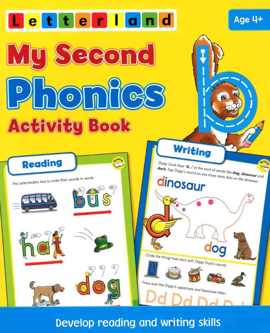 Lyn Wendon : My second phonics activity book - develop reading and writing skills