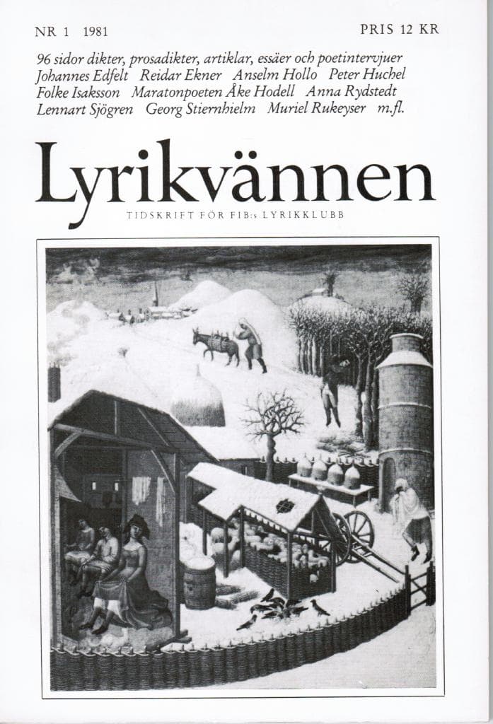 Lyrikvännen 1 1981