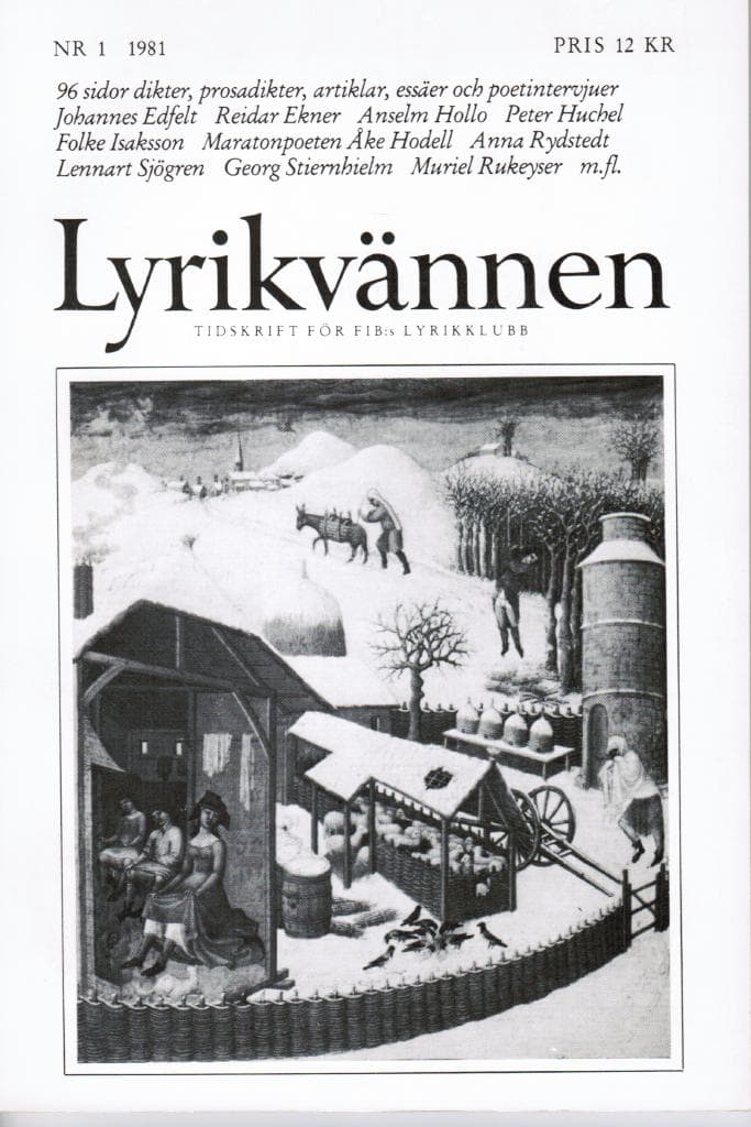 Lyrikvännen 1 1981