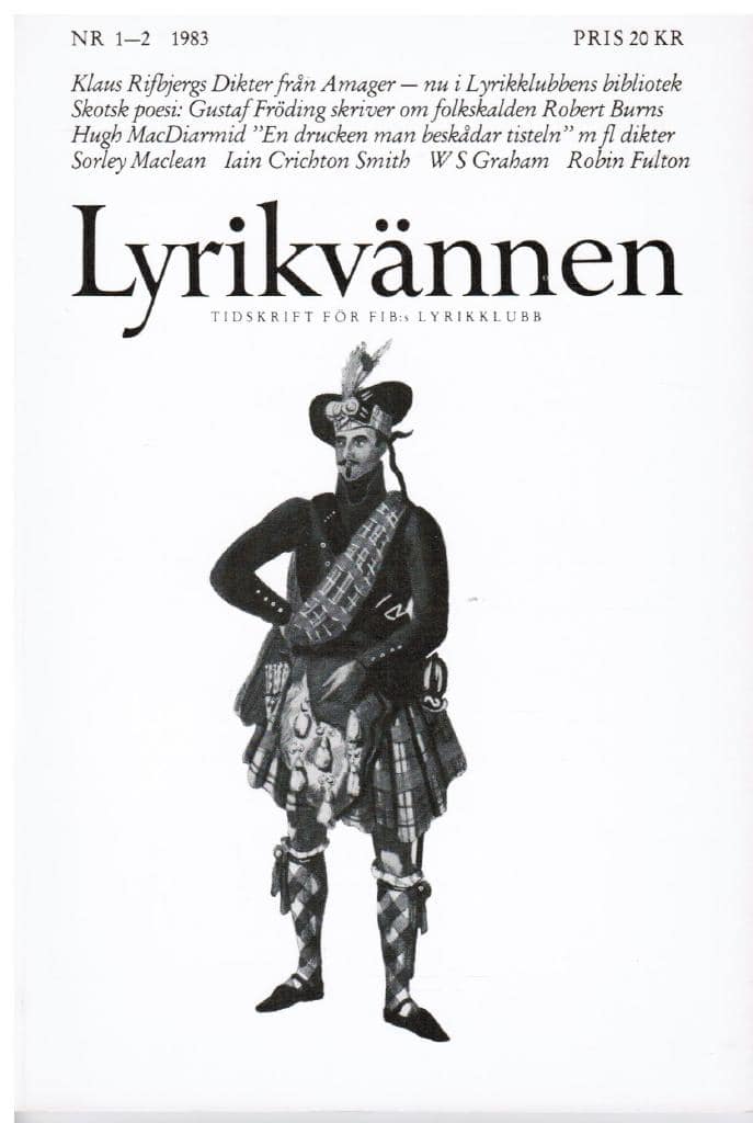 Lyrikvännen 1-2 1983. Tema