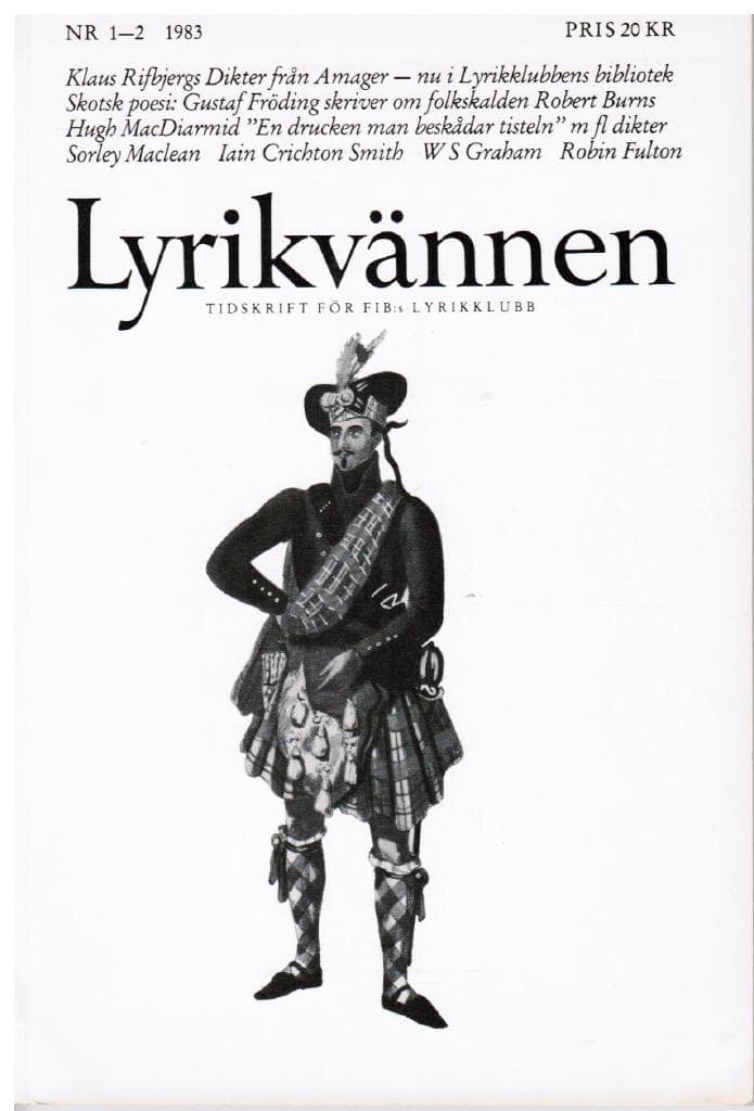 Lyrikvännen 1-2 1983. Tema