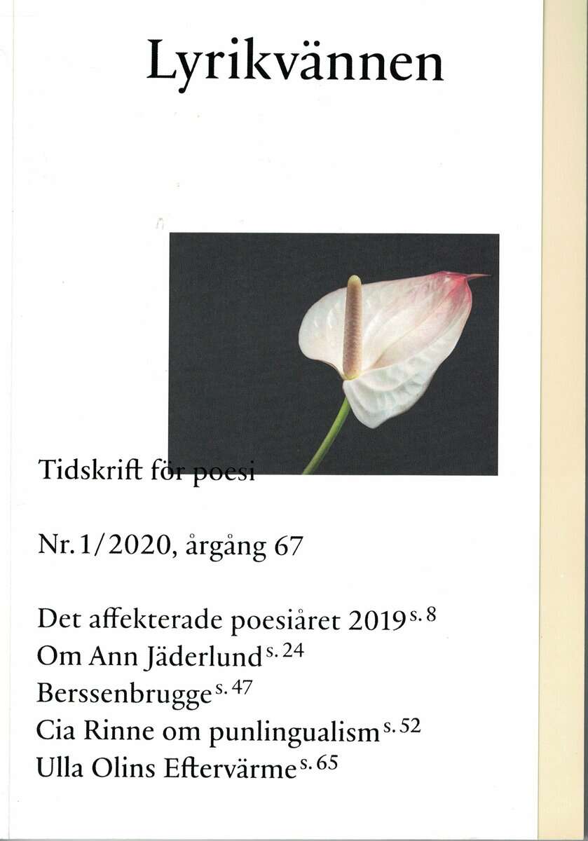 Lyrikvännen 1 2020