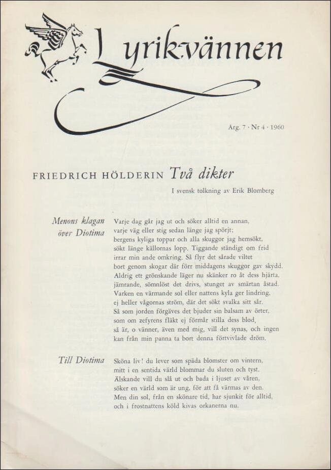 Lyrikvännen : 1960 / 4