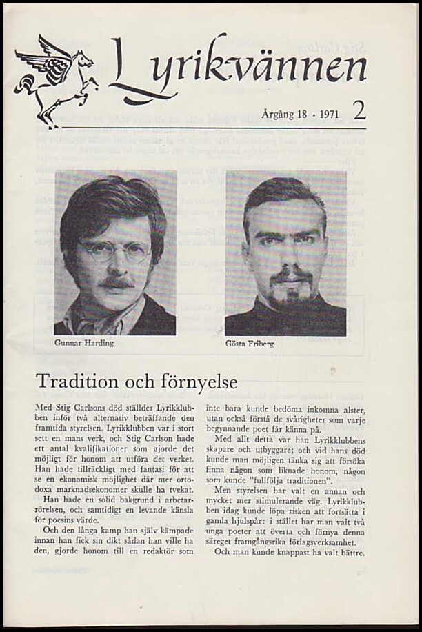 Lyrikvännen : 1971 / 2