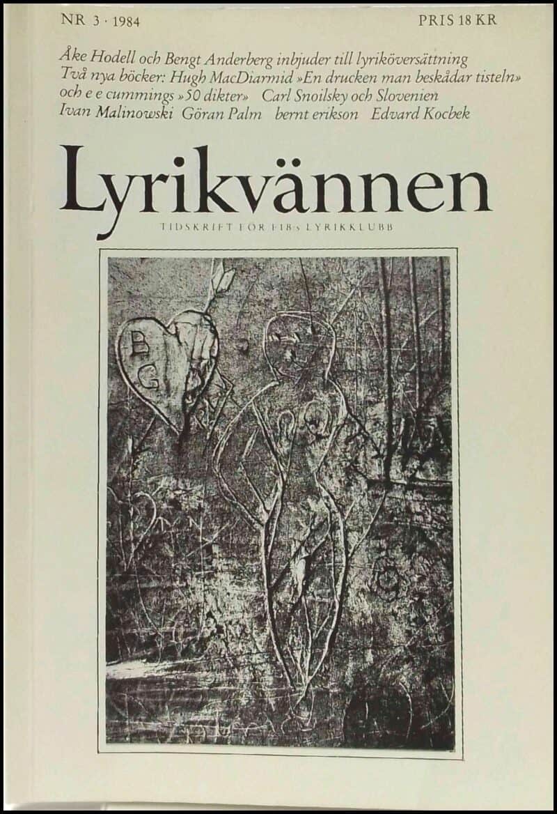 Lyrikvännen : 1984 / 3