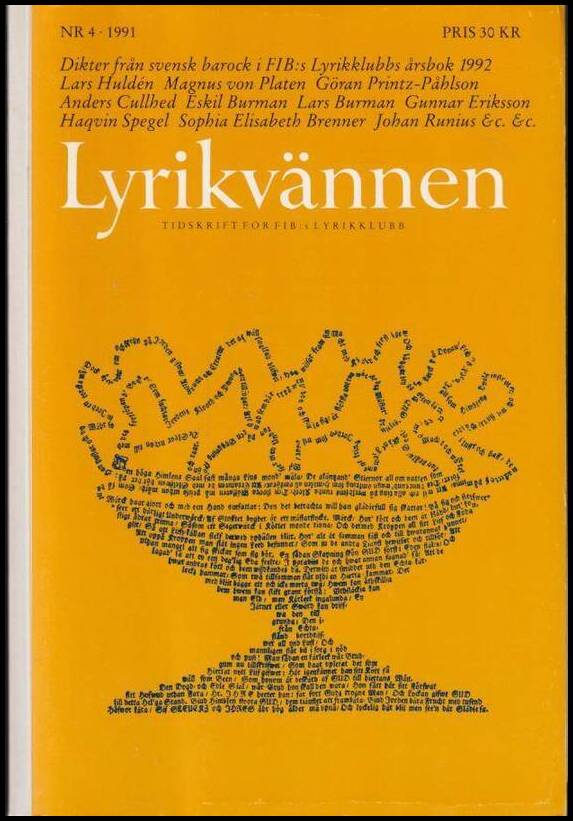 Lyrikvännen : 1991 / 4