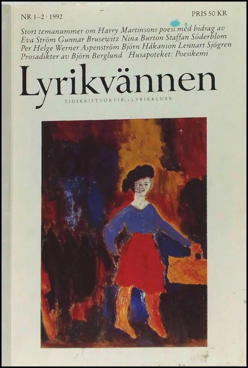 Lyrikvännen : 1992 / 1-2