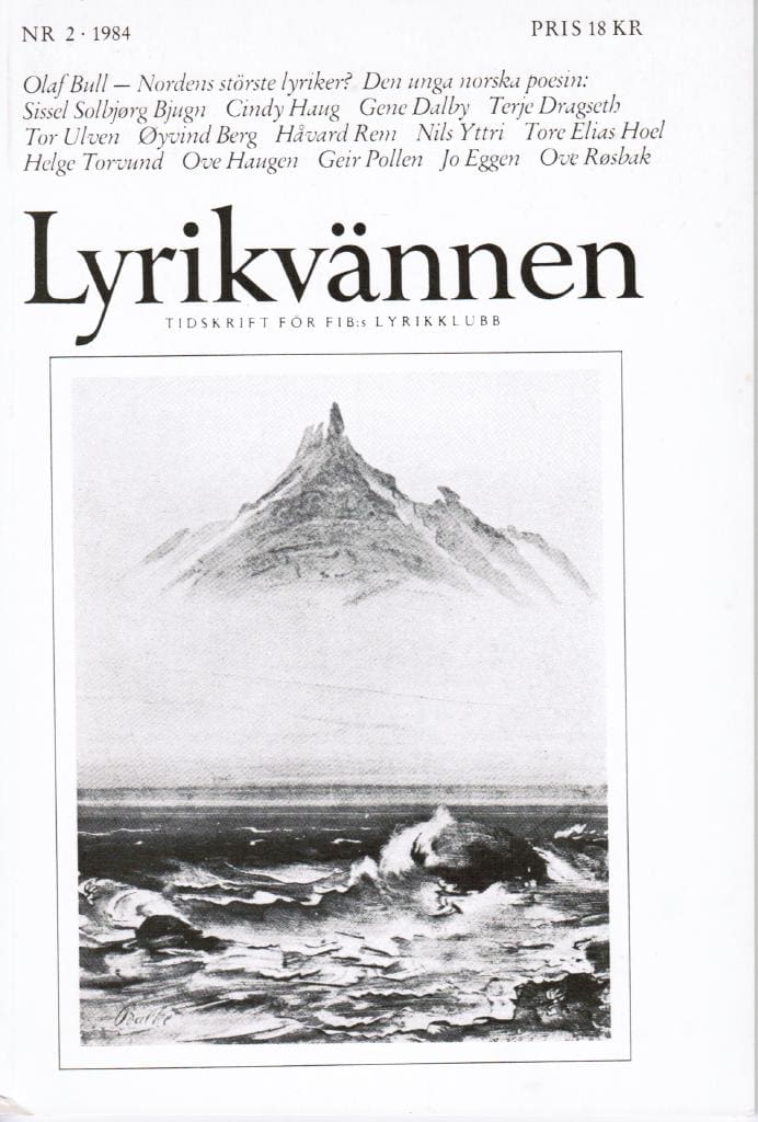 Lyrikvännen 2 1984. Tema