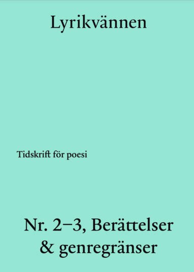 Lyrikvännen : 2024 / 2-3
