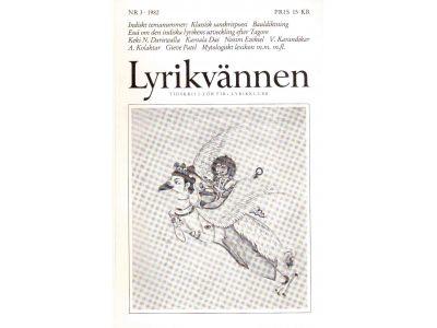 Lyrikvännen 3 1982. Indiskt temanummer