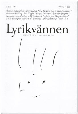 Lyrikvännen 3 1983. Tema