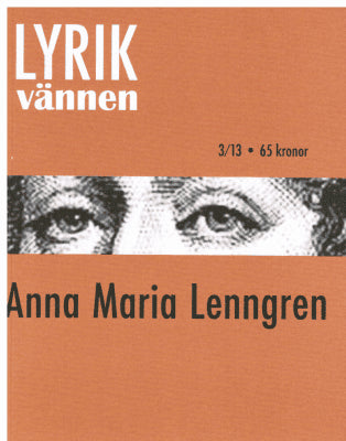 Lyrikvännen 3 2013. Tema
