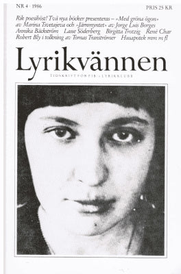Lyrikvännen 4 1986. Tema