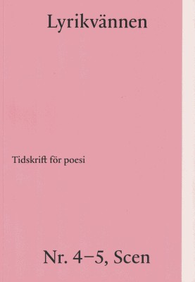 Lyrikvännen 4-5 2020. Tema