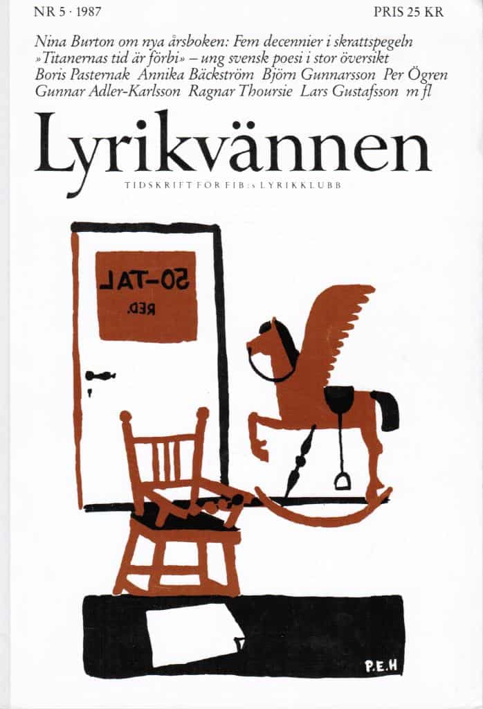 Lyrikvännen 5 1987