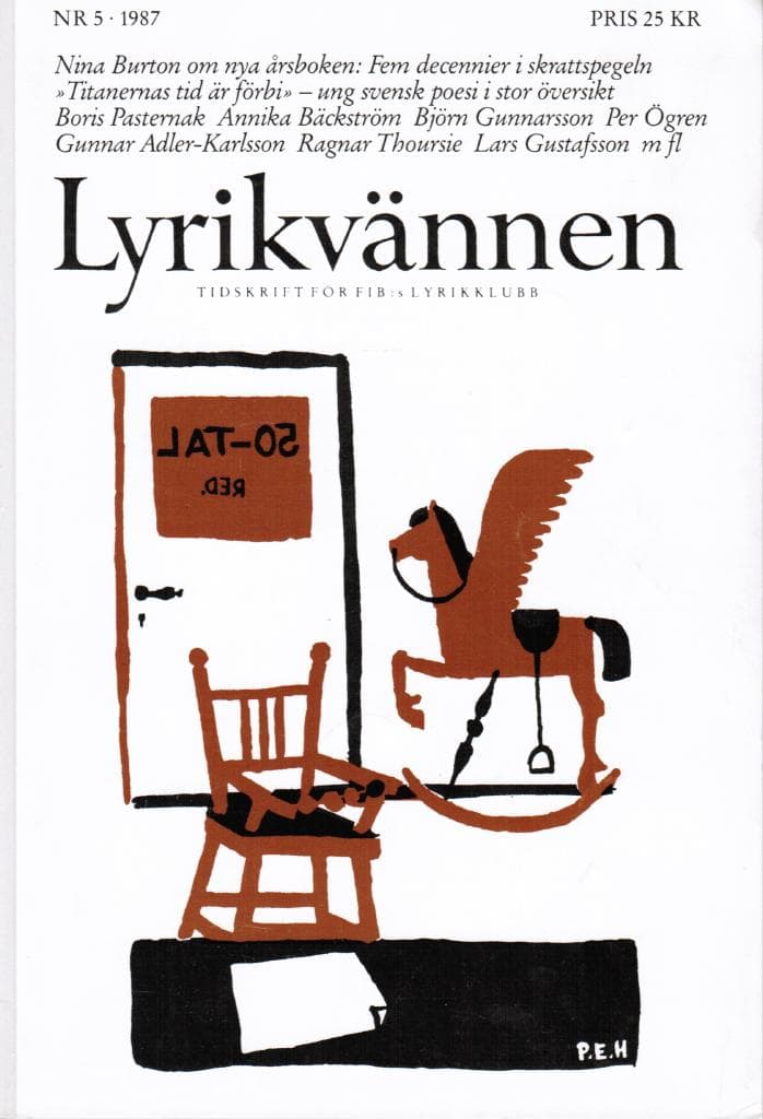 Lyrikvännen 5 1987