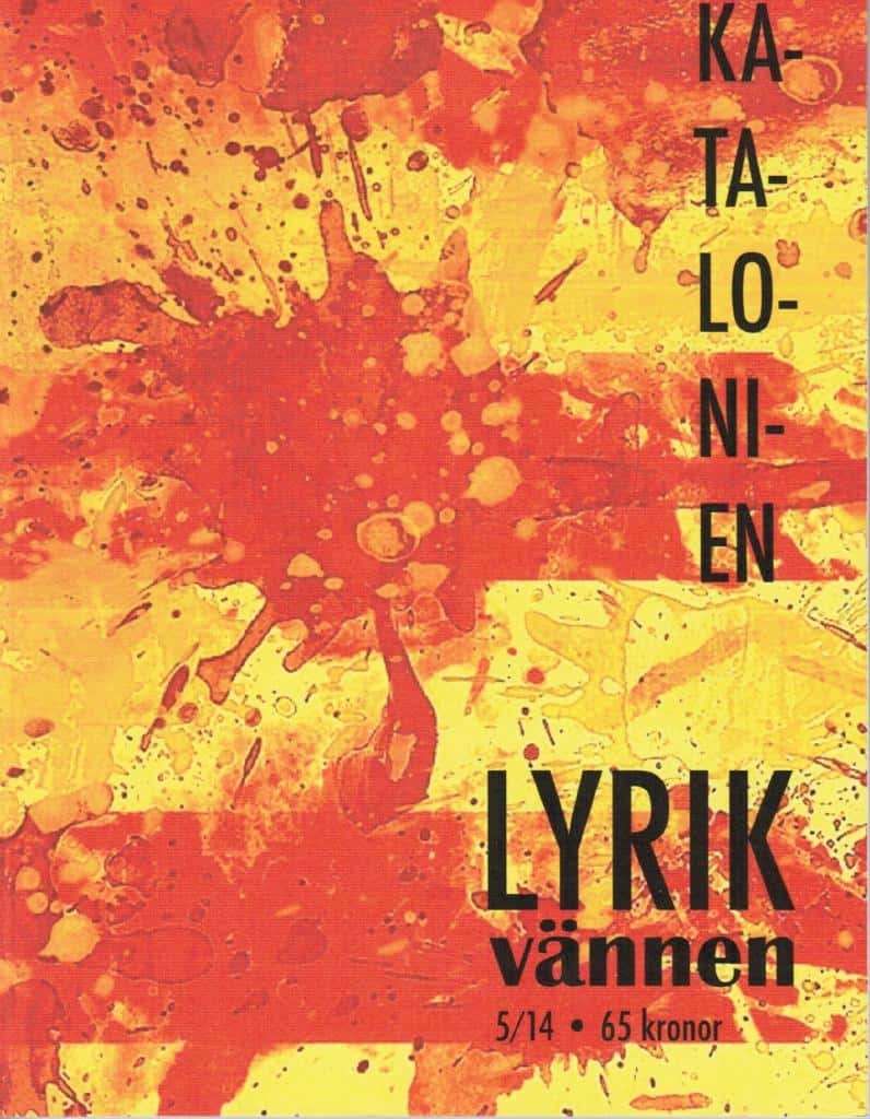 Lyrikvännen 5 2014. Tema