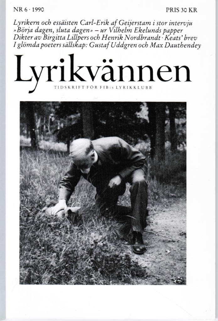 Lyrikvännen 6 1990