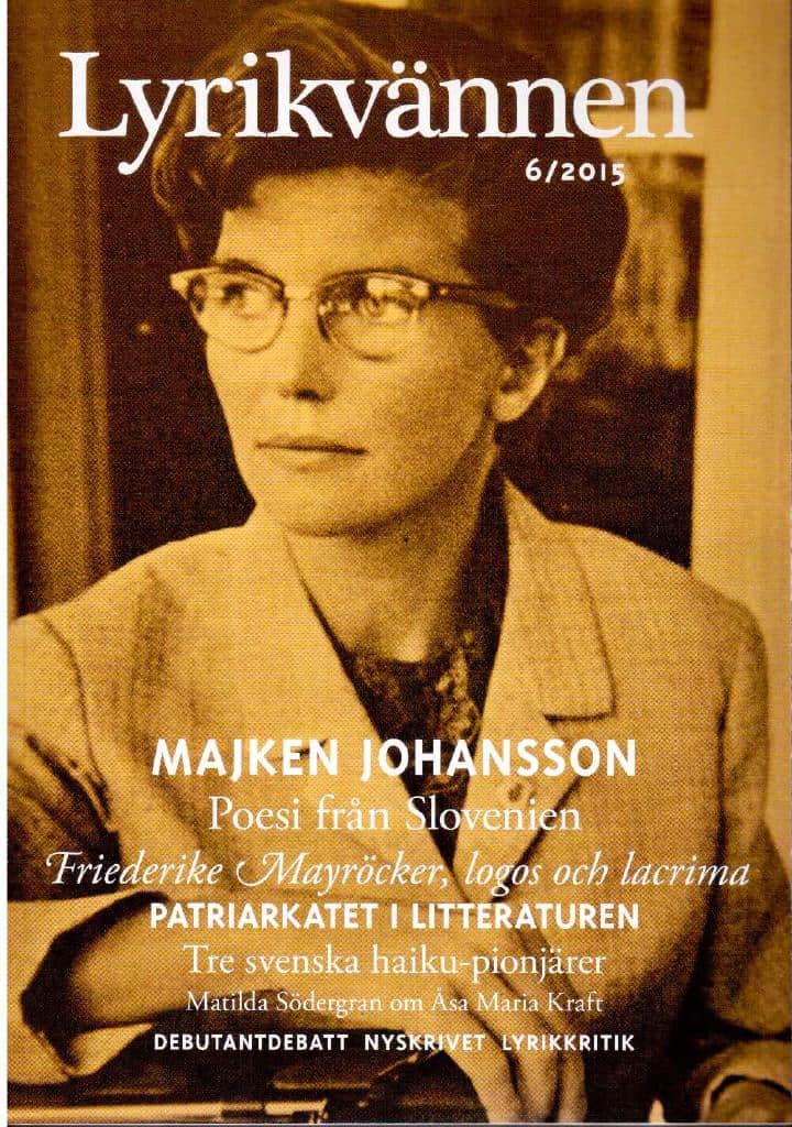 Lyrikvännen 6 2015