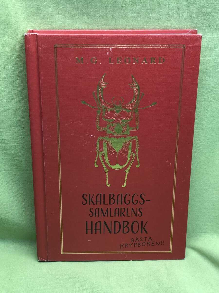 M. G. Leonard : Skalbaggssamlarens handbok