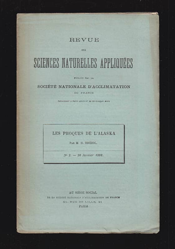 M. H. Brézol : Les Phoques de l'Alaska