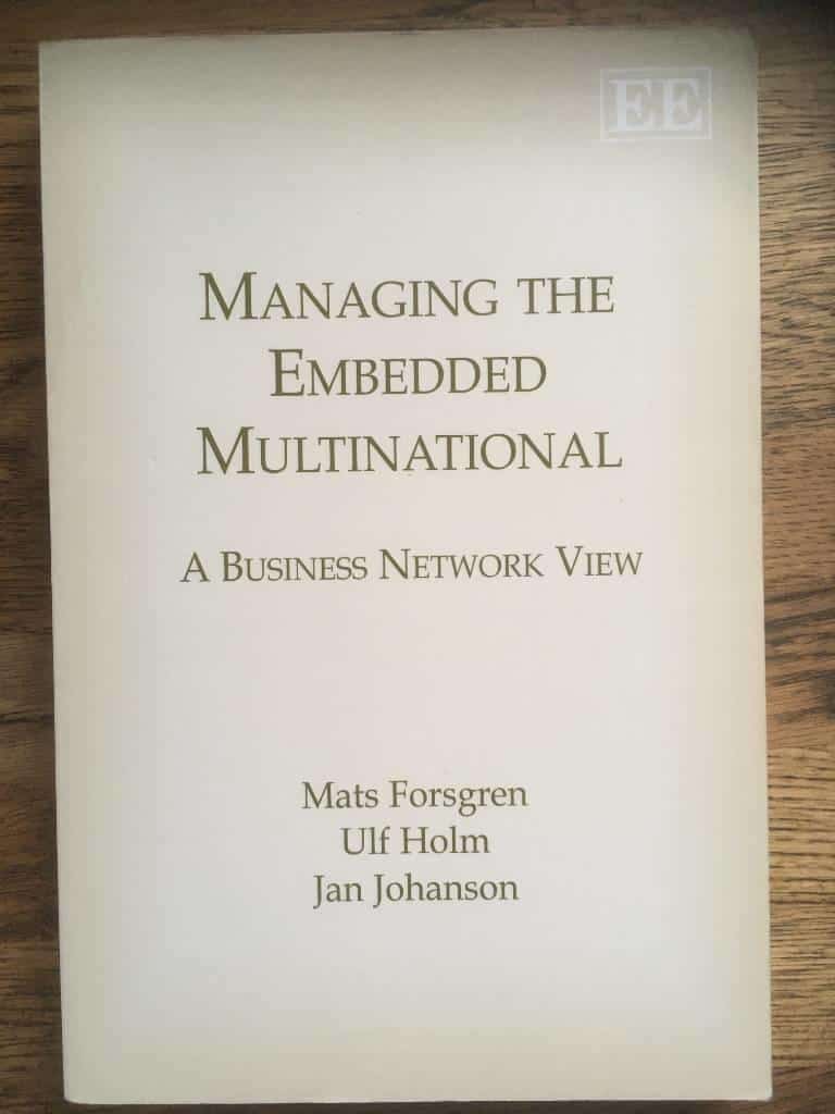 M m fl Forsgren : Managing the embedded multinational