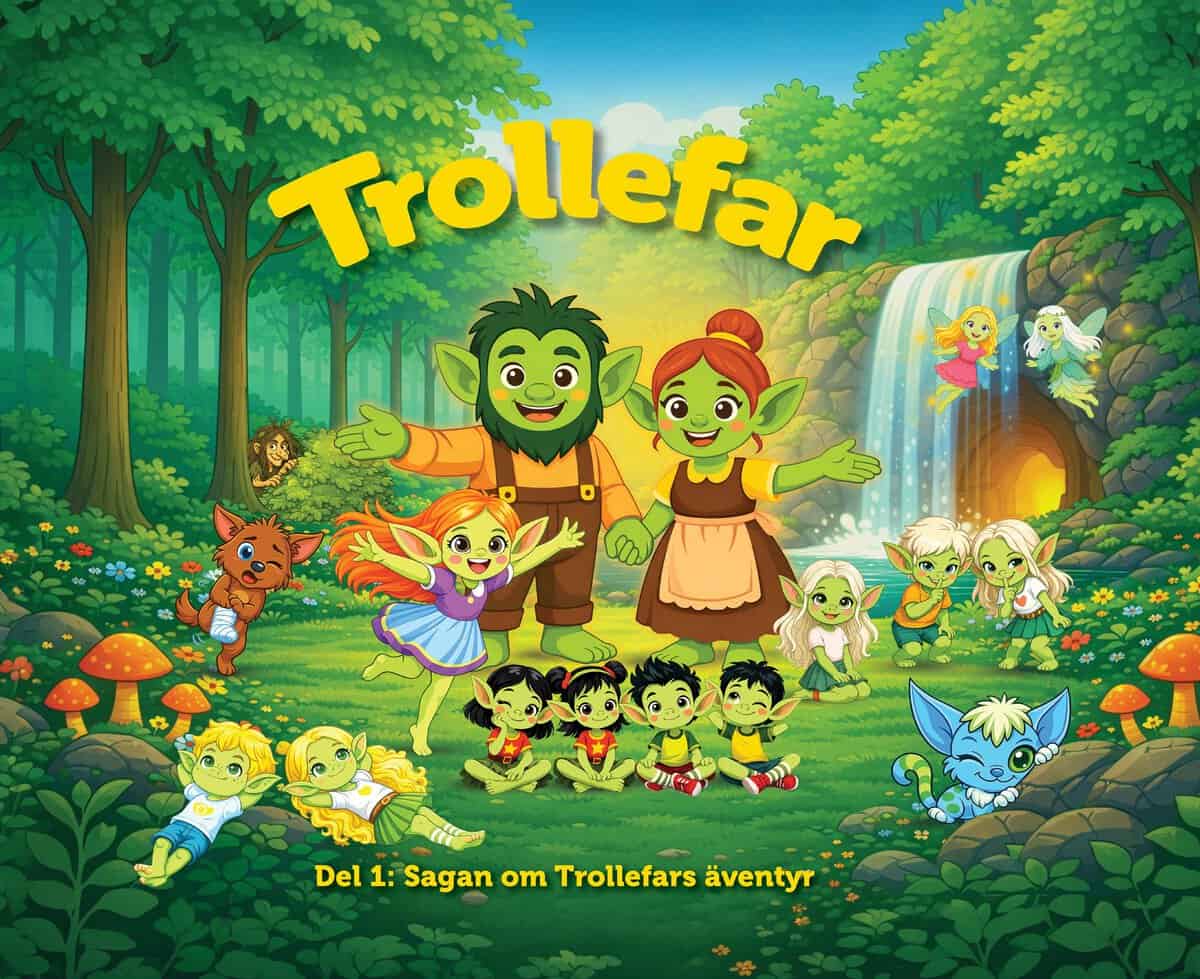Madeleine E.H. Uesson : Sagan om Trollefars äventyr
