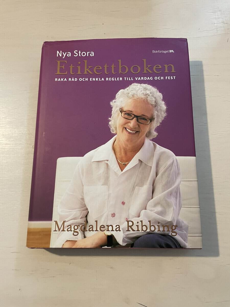 Magdalena Ribbing : Nya stora etikettboken