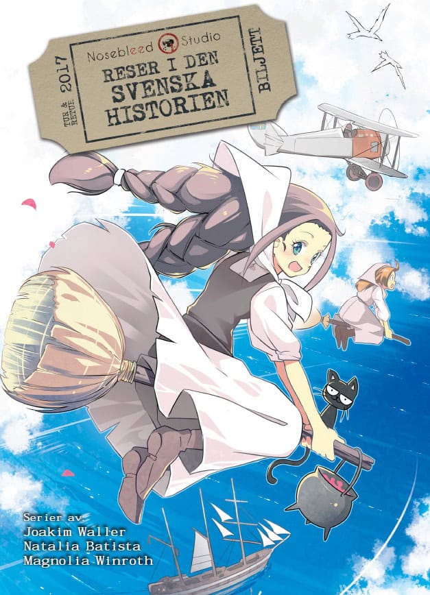 Winroth, Magnolia ; Batista, Natalia ; Waller, Joakim : Nosebleed Studio reser i den svenska historien
