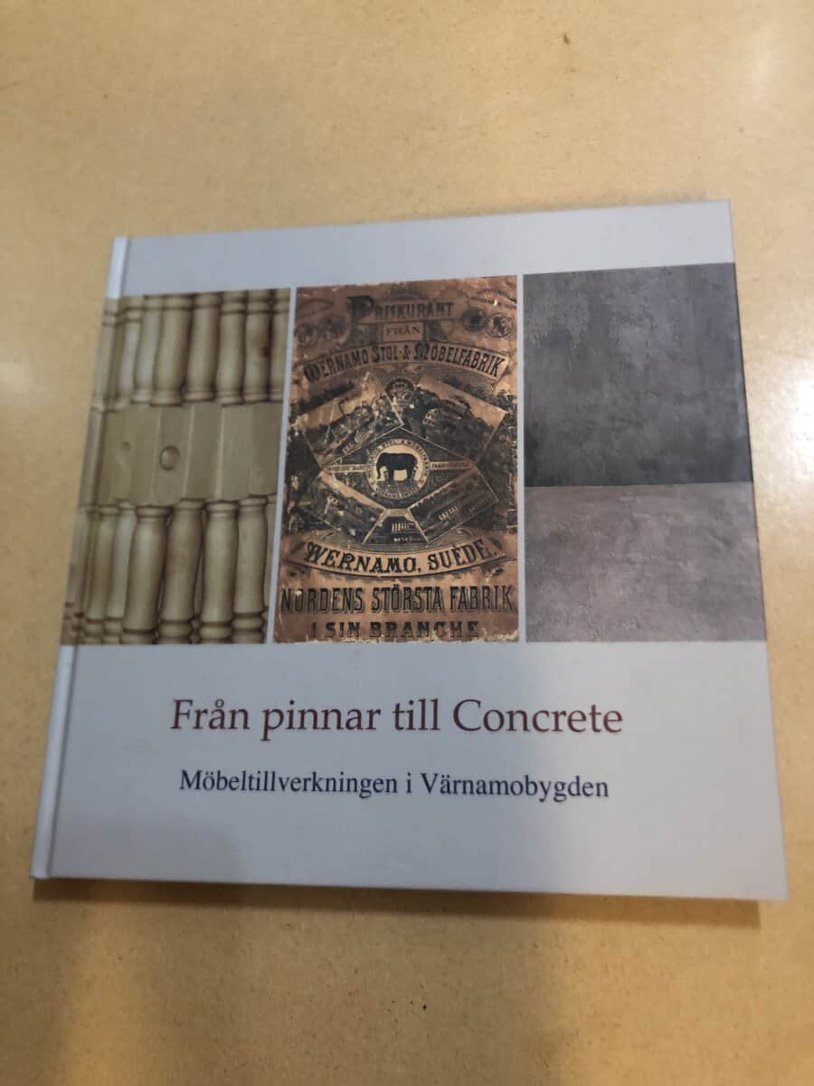 Magnus Engberg : Från pinnar till Concrete möbeltillverkningen i Värnamobygden