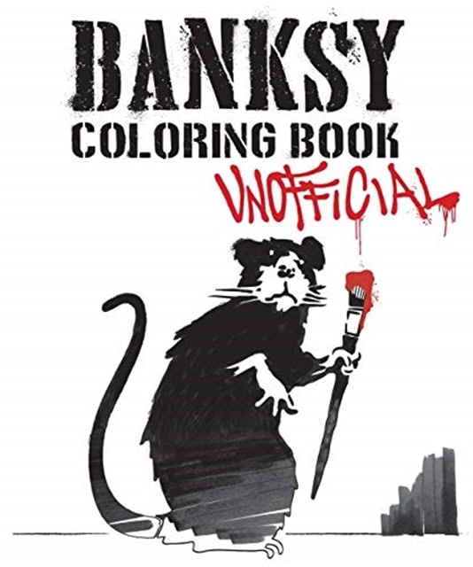 Magnus Frederiksen : Banksy coloring book