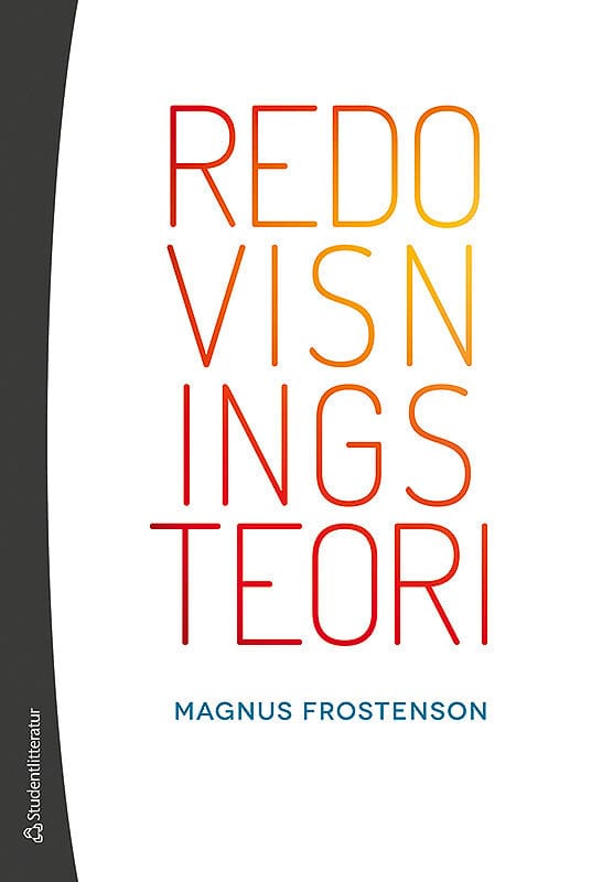 Magnus Frostenson : Redovisningsteori