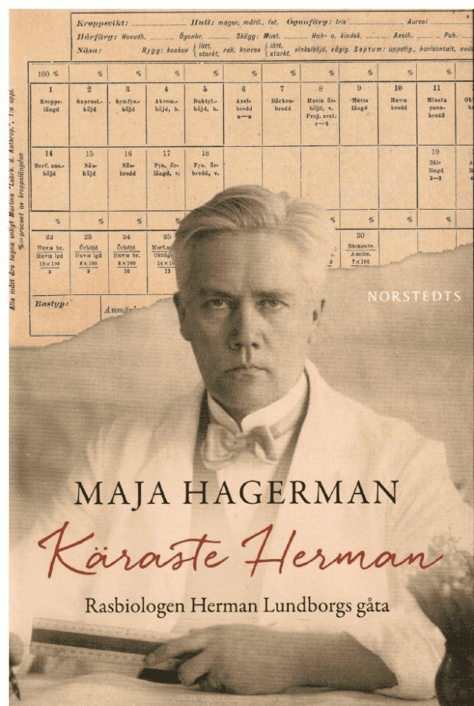 Maja Hagerman : Käraste Herman. Rasbiologen Herman Lundborgs gåta