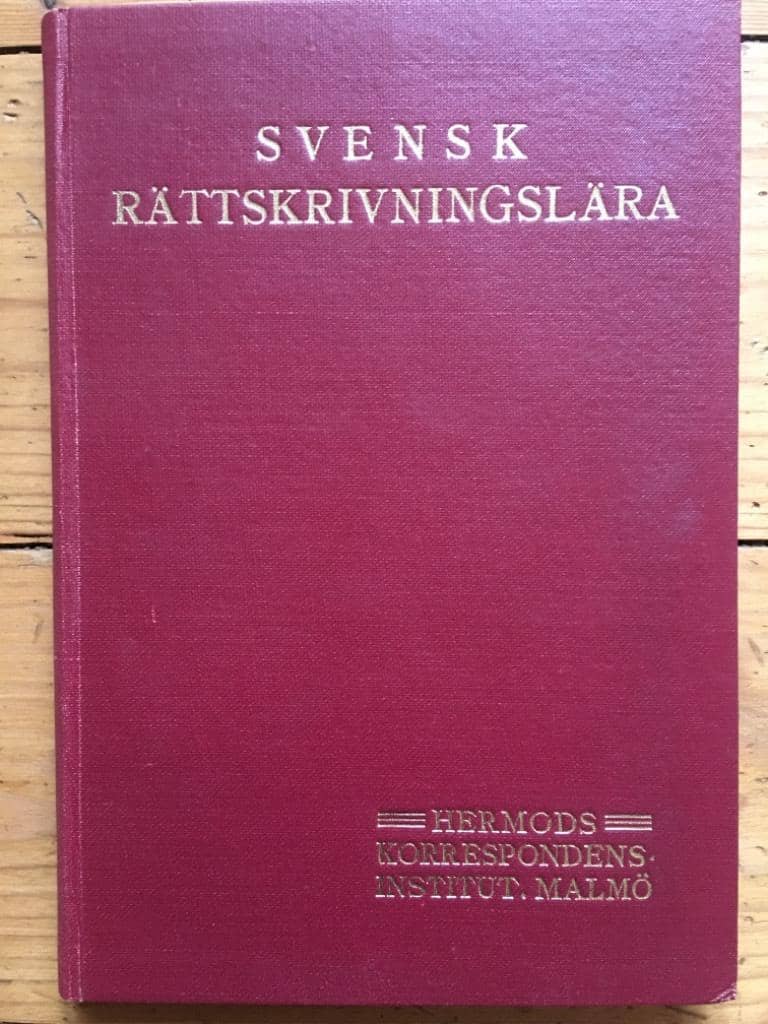 Majlis Gaddén : Svensk rättskrivningslära
