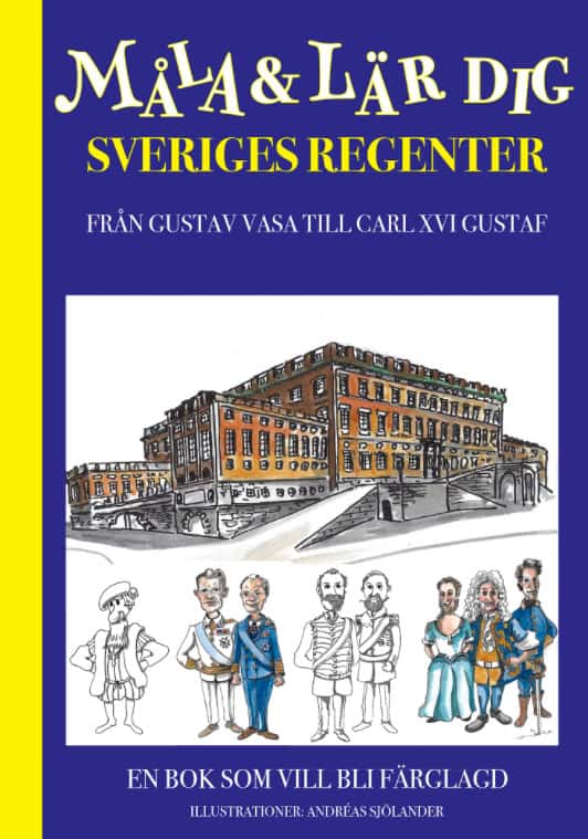 Måla och lär dig Sveriges regenter
