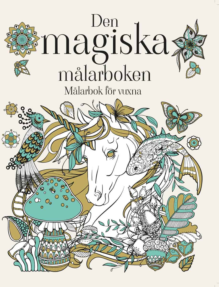 Målarbok för vuxna - Den magiska målarboken