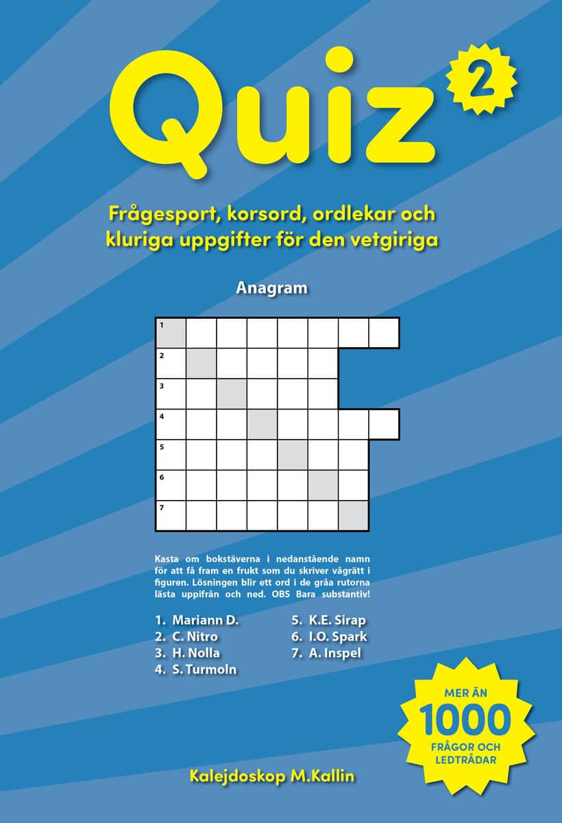 Malgorzata Kallin : Quiz 2