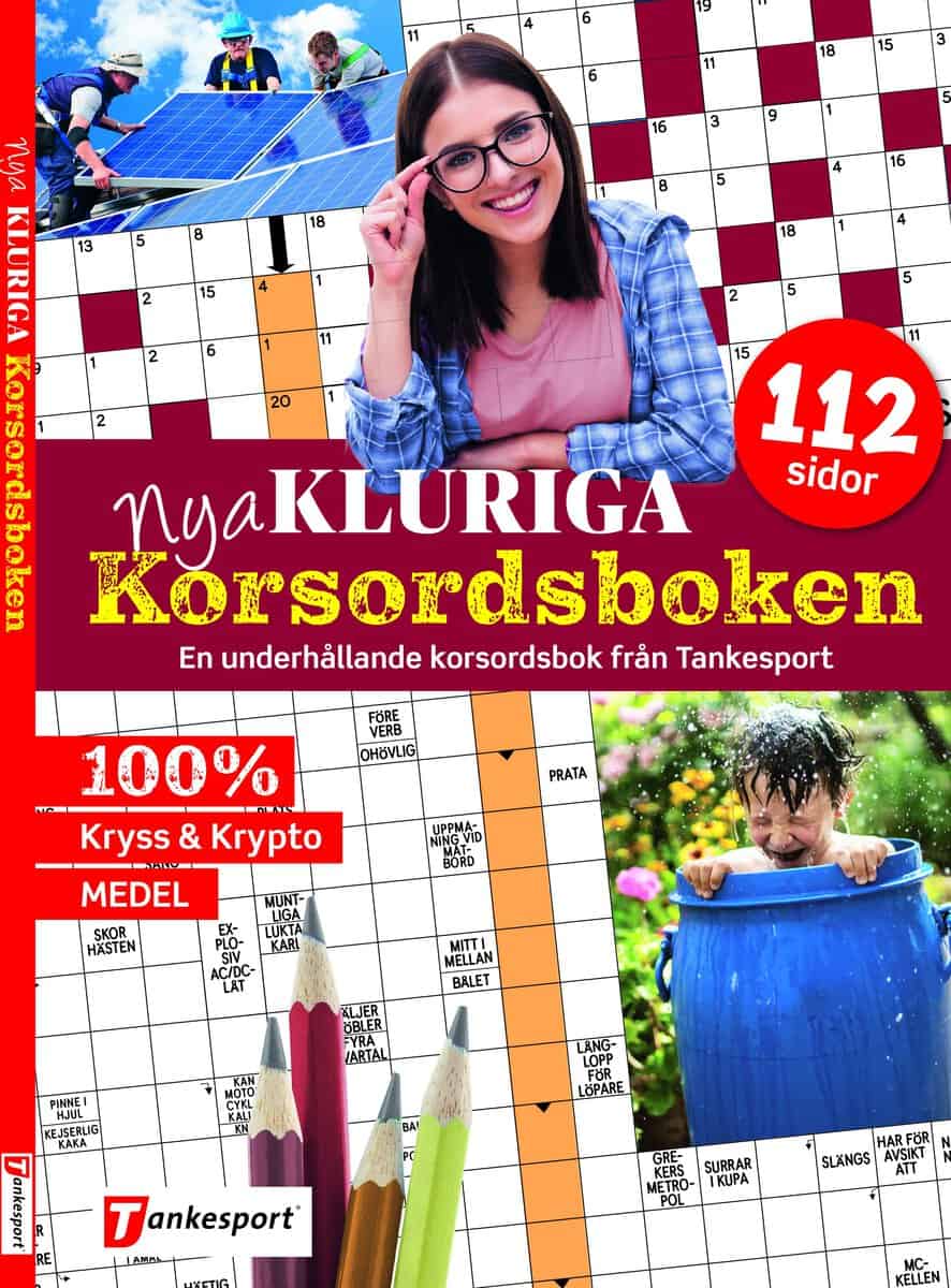 Malin Askerlund : Nya kluriga korsordsboken