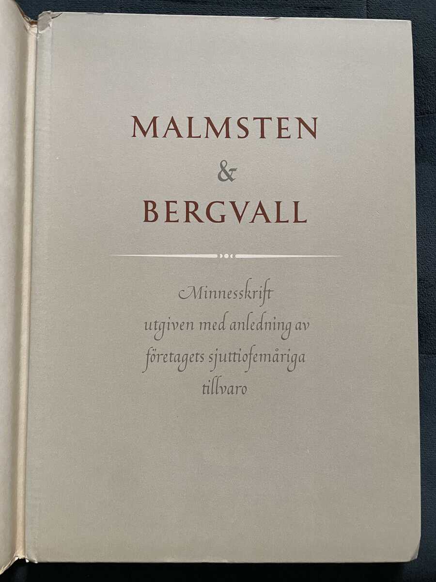 Malmsten & Bergvall sjuttiofem år