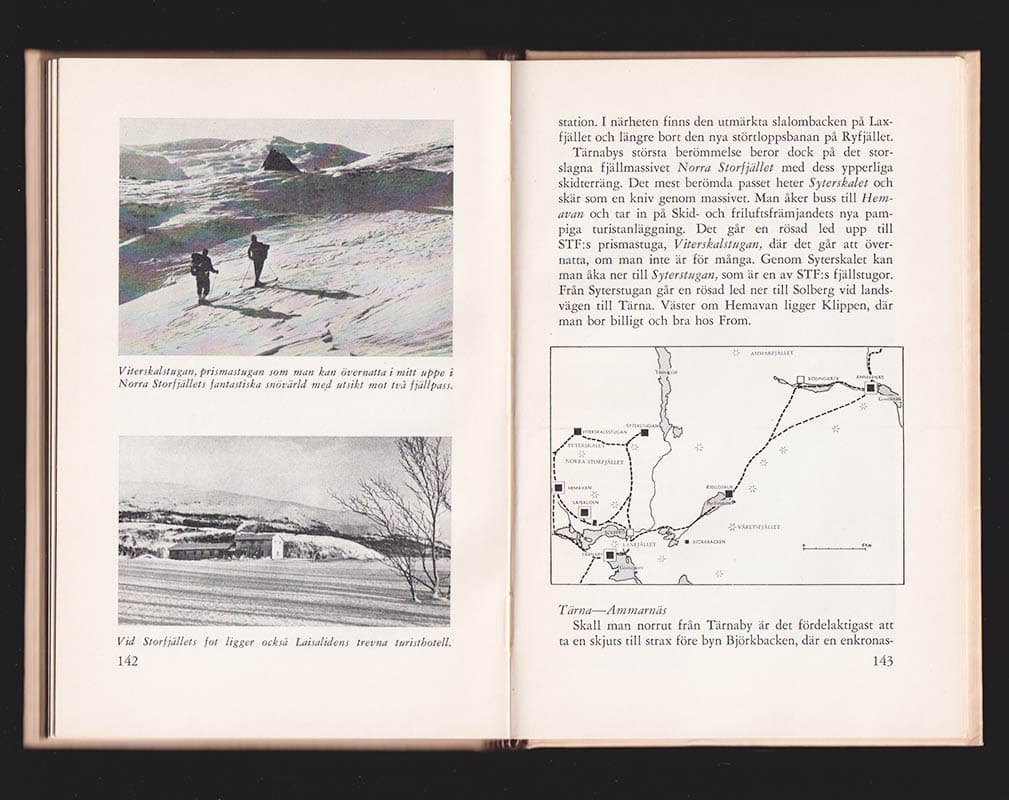 Manne Ginsburg : Till fjälls på skidor