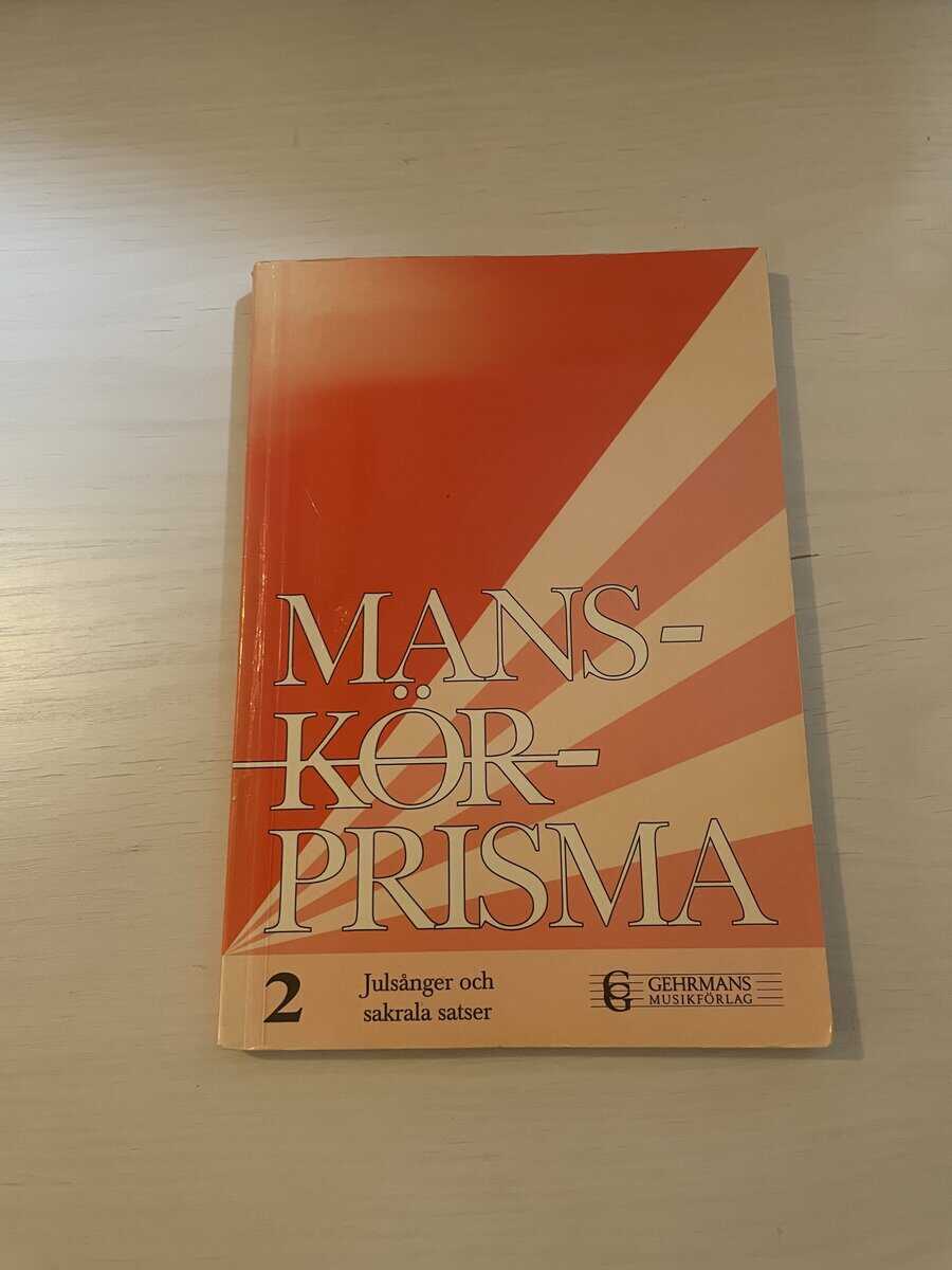 Manskörprisma 2 - Julsånger och sakrala satser