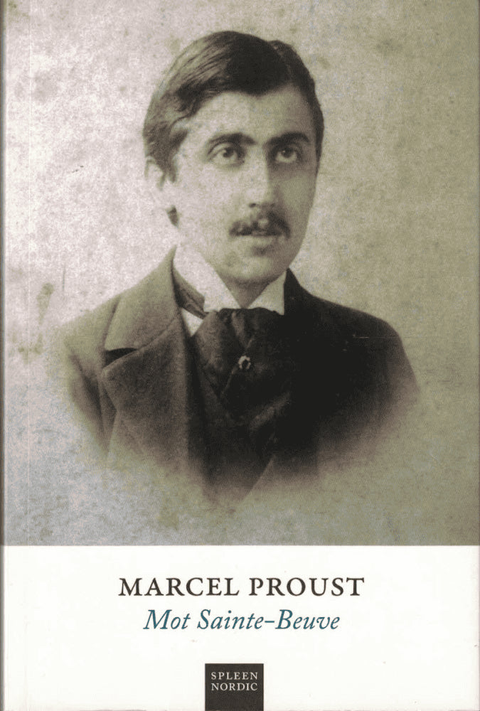 Marcel Proust : Mot Sainte-Beuve