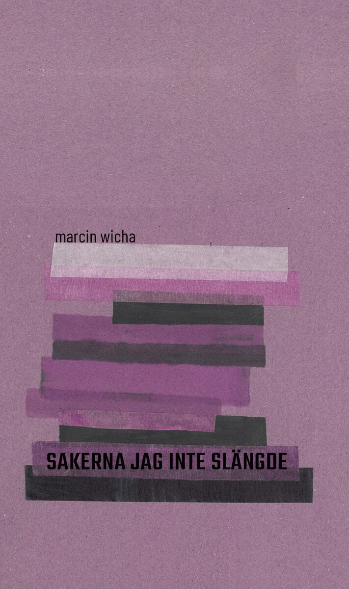Marcin Wicha : Sakerna jag inte slängde