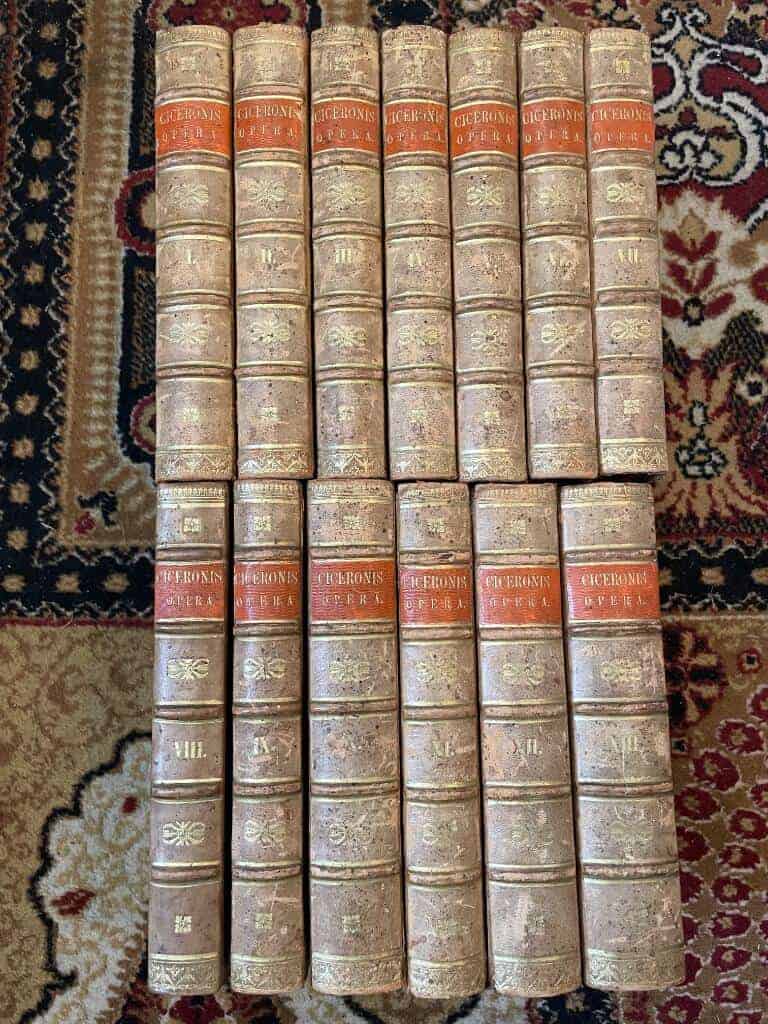 Marcus Tullius Cicero : M. Tullii Ciceronis Opera ad optimas editiones collata. Studiis Societatis Bipontinae. Editio accurata. Biponti ex typographia Societatis I-XIII