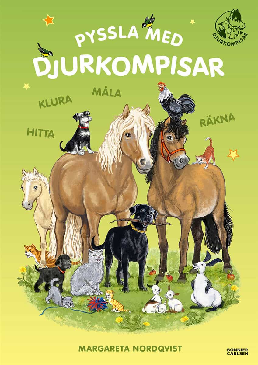 Margareta Nordqvist : Pyssla med Djurkompisar