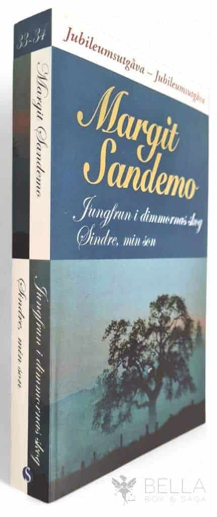 Margit Sandemo : Jungfrun i dimmornas skog , Sindre min son - Jubileumsutgåva