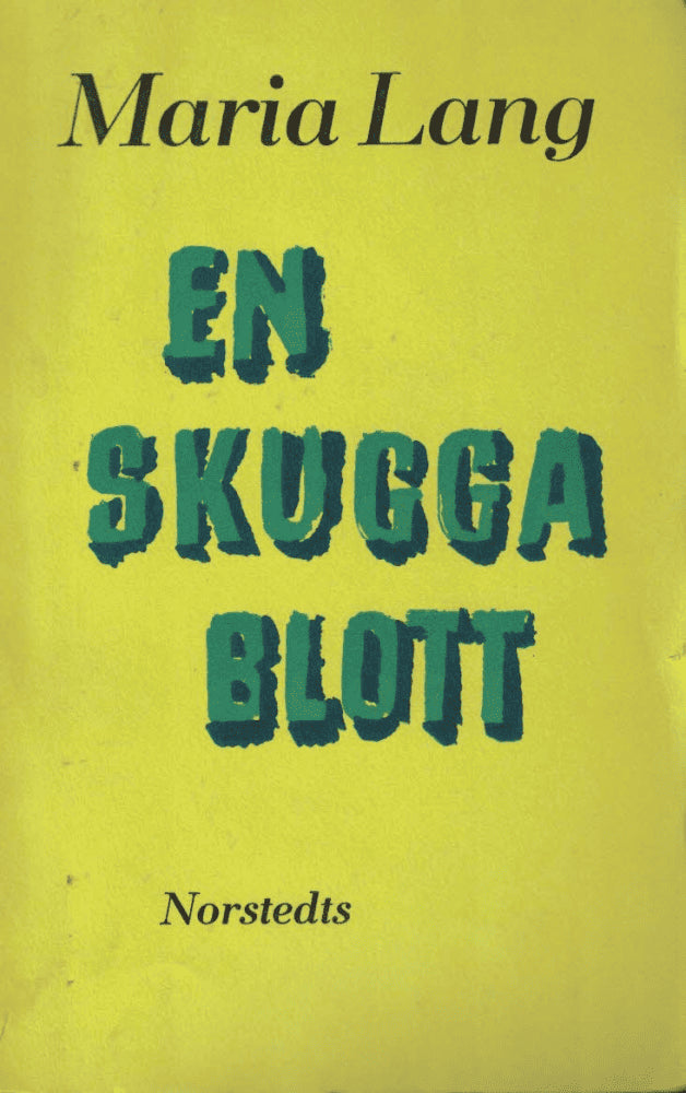 Maria Lang : En skugga blott
