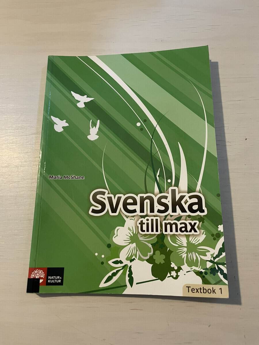 Maria McShane : Svenska till max - Textbok 1