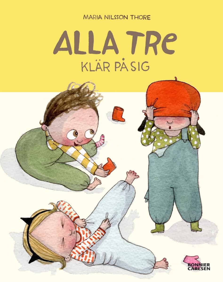 Maria Nilsson Thore : Alla tre klär på sig