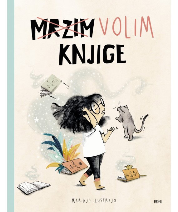 Mariajo Ilustrajo : Mrzim / Volim knjige
